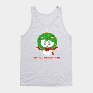 Critmas Ornamanticore // D20 // Christmas Tank Top